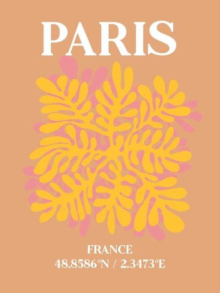 Kaufen Paris Pattern Poster Online Dearsam De