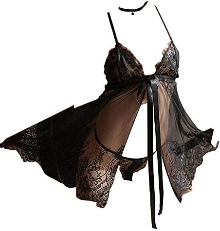 Babydoll Lingerie For Women Honeymoon V Neck Chemise Sexy Exotic Open Front Negligee Price In