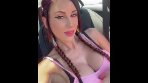 Artemisia Love Flashing Her Big Tits In The Car Twitter Artemisialove