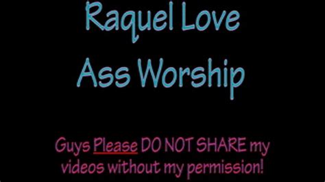 Worship My Juicy Ass LoveRaquelXO Clips Sale