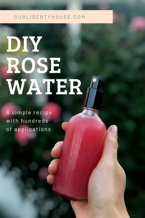 How to Make Rose Water at Home in 2 Easy Steps (PLUS 4 Ways to Use it ...