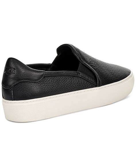 Ugg® Womens Jass Leather Slip On Sneakers And Reviews Athletic Shoes