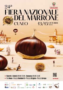 Dal 13 Al 15 Ottobre La 24 Edizione Della Fiera Nazionale Del Marrone