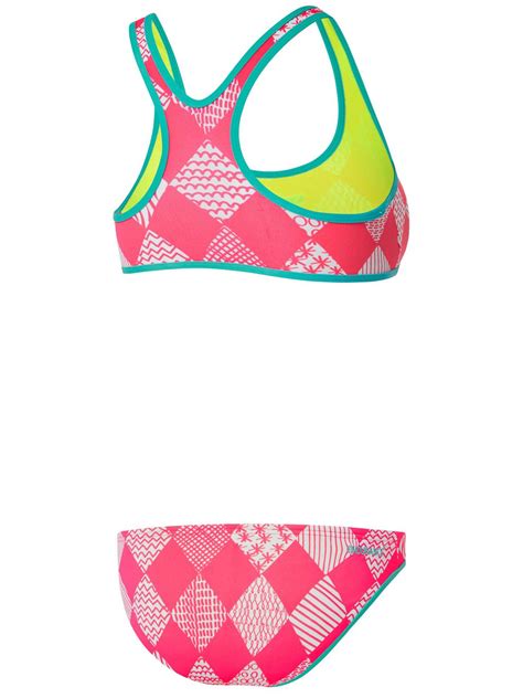 Speedo Tribe Girls Sports Bikini