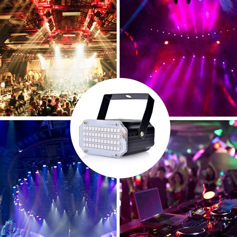 Luces De Escenario Dj Light Con Control Remoto Luces Para Fiestas Uces