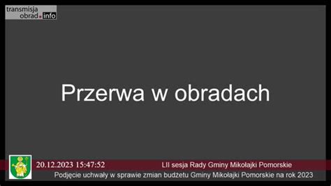 Gmina Miko Ajki Pomorskie Transmisjaobrad Info