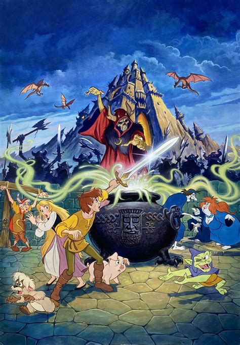 The Black Cauldron 1985 The Black Cauldron Disney Art Disney Drawings