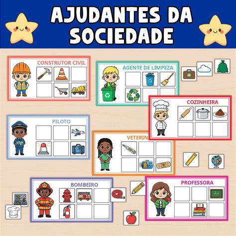 Jogo Das Profissoes - Jogo das Profissões - Recurso Pedagógico Montessori PDF com 20 ...