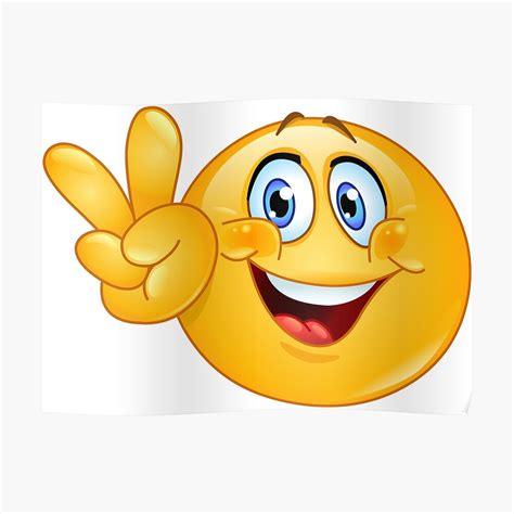 Peace Emoji By Cyberhoe Hand Emoji Peace Sign Emoji E
