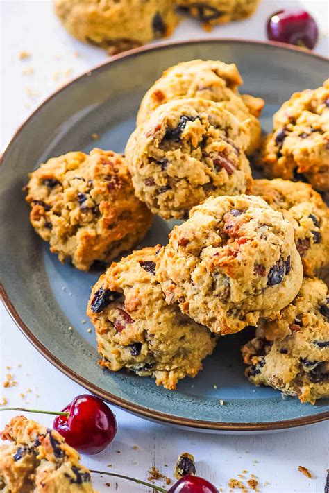Dried Fruit Cookies Soft Chewy Easy Health Fitness Design