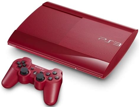 Red PS3 super slim - Blue and Red Super Slim PS3s - Digital Spy