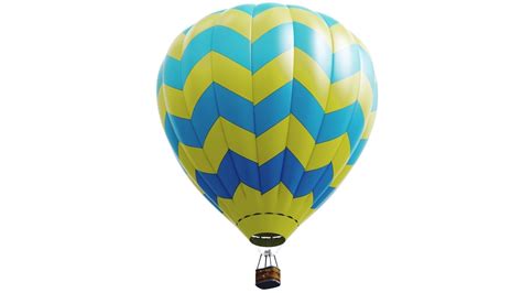 Hot Air Balloon Model 3D Model CGTrader