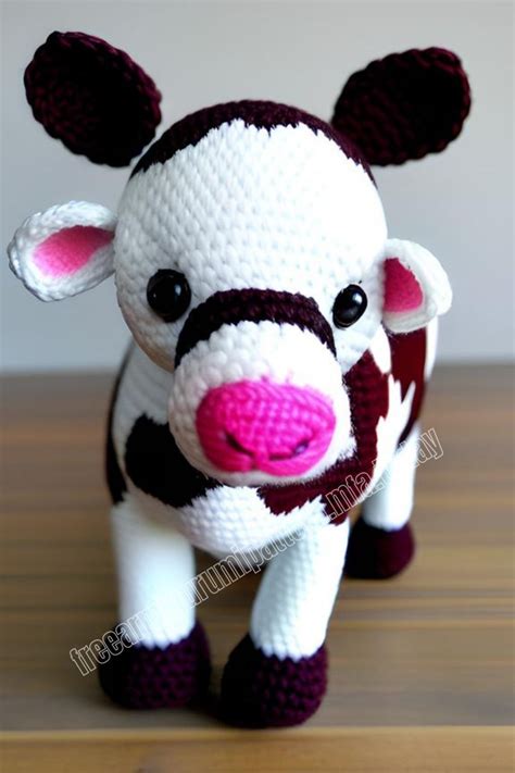 Amigurumi Daisy The Crochet Cow Free Pattern 4 Free Amigurumi Patterns