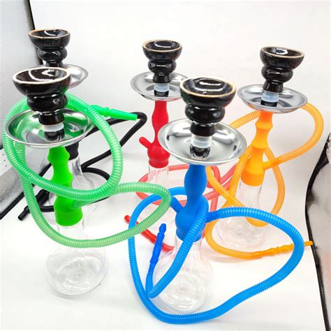 Acrylic L Hookah Shisha Complete Set Ceramics Chicha Bowl Water Pipe Colorful Quality Sheesha