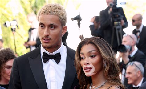 Winnie Harlow & Boyfriend Kyle Kuzma Couple Up on Cannes Red Carpet