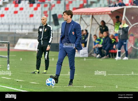 San Nicola Stadium Bari Italy March 11 2023 Coach Michele Mignani