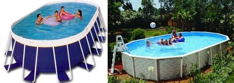 Oval Above Ground Pools - Paradise Pools Mart