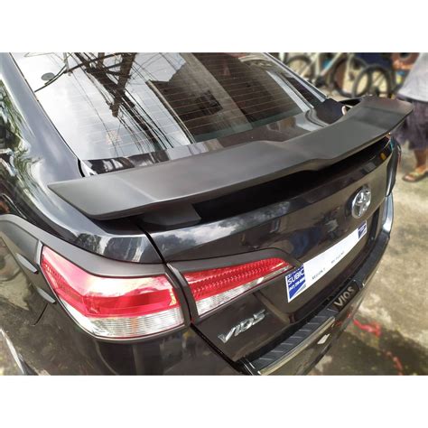 Toyota Vios 2019 To 2020 Matte Black Rear Spoiler Presyo 2 000