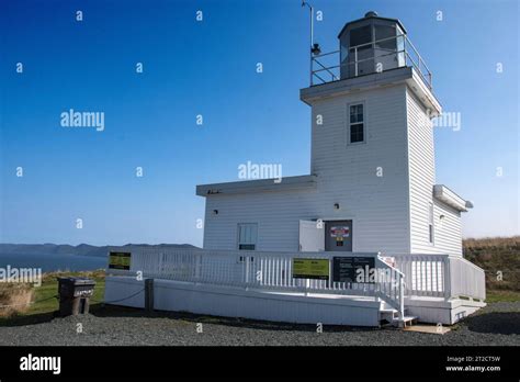 Bell Island Heritage Lighthouse In Newfoundland And Labrador Canada