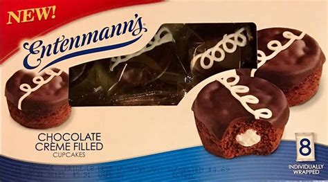 Entenmann S Chocolate Creme Filled Cupcakes Chocolate Creme Filled