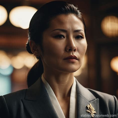 Yakuza Female Chief Character Stable Diffusion Online