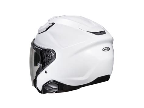 HJC F31 Jet Helmet Pearl White