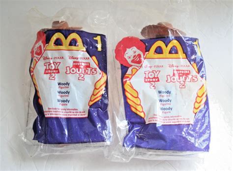 Two Toy Story 2 Woody Mcdonalds Happy Meal Toys 1999 New Sealed