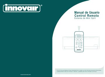 Innovair RG51M9 E Manual De Usuario Manualzz