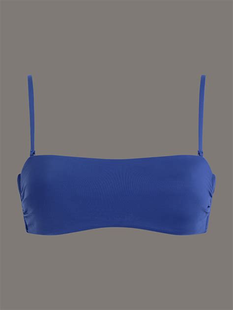 Kad N Bandeau Bikini St Lacivert Kw Kw C Calvin Klein