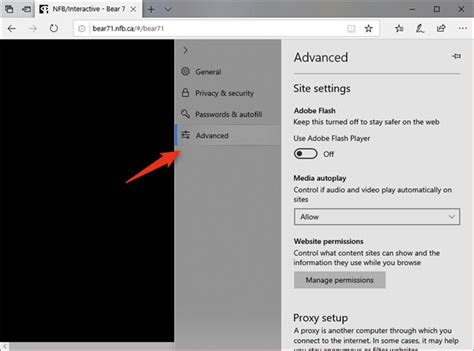 Включение Flash Player в браузере Edge | Сеть без проблем