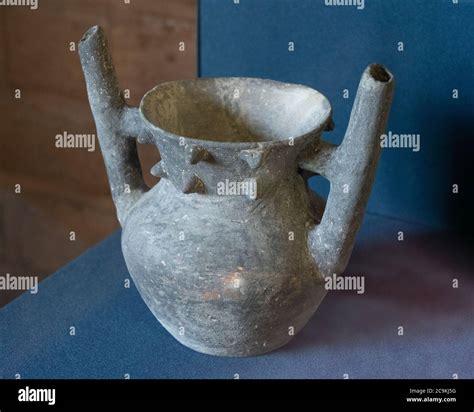 Una olla de cerámica de las ruinas de la ciudad zapoteca de Atzompa en