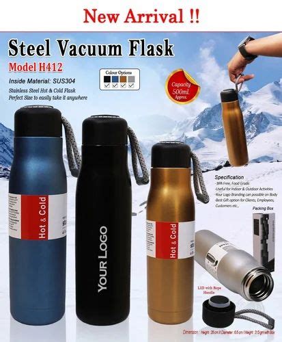 Stainless Steel Hot And Cold Flask Ml At Piece Stainless Steel Vacuum Flask In