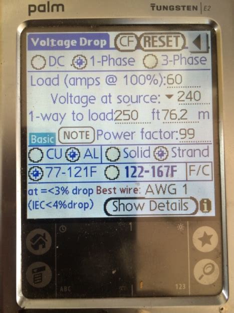 Voltage Drop Electrician Talk