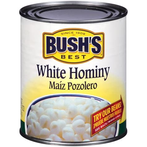 Bushs Best White Hominy 30 Oz