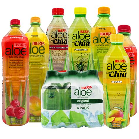 Aloe Vera Drinks Iberia Foods