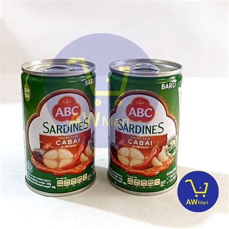 Jual Abc Sardines Kaleng Pedass Gram Sarden Abc Kaleng Kecil