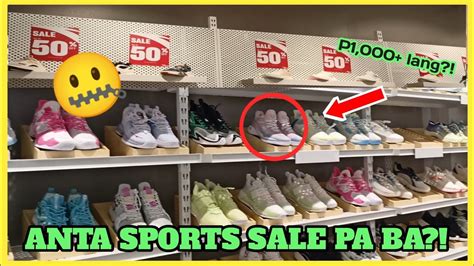 May Pahabol Na Sale Dito Anta Sports Eastwood Sneaker Update Youtube