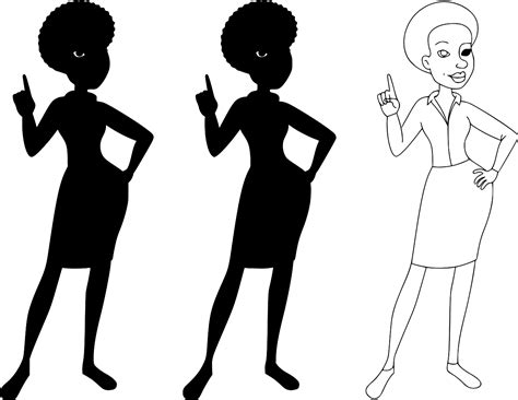 SVG > work person flat woman - Free SVG Image & Icon. | SVG Silh
