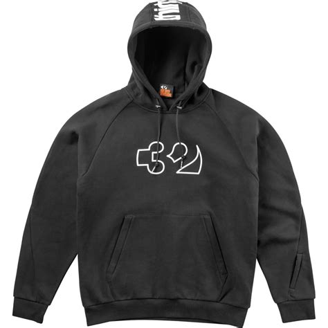 mens thirtytwo team tech hoodie  corkysboardshopcom