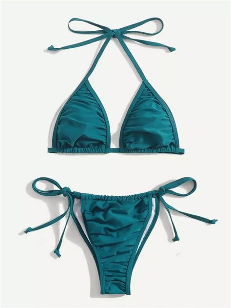 Floral Paisley Triangle Thong Bikini Swimsuit Artofit