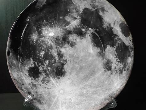 Декоративная тарелка [«Спутник Луна»] [25 см] - Космический декор ...