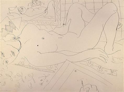 Reclining Nude The Painter And His Model Henri Matisse WikiArt Org