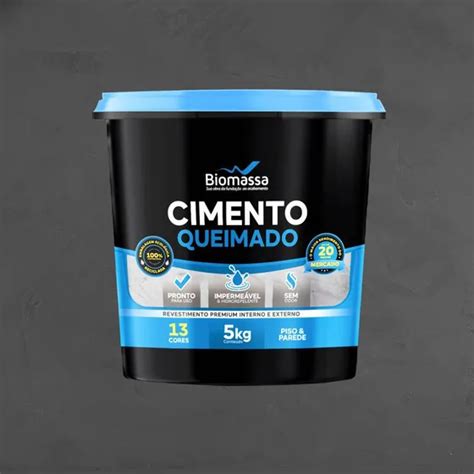 Cimento Queimado Mercado Livre - Kit Cimento Queimado Piso Biomassa | Mercado Livre