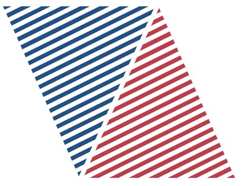 Red White Blue Pennant Banner Free Printable - Paper Trail Design