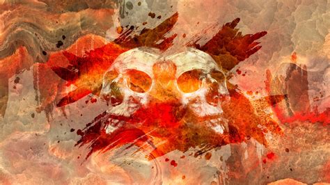Download Skull 5k Desktop Wallpaper