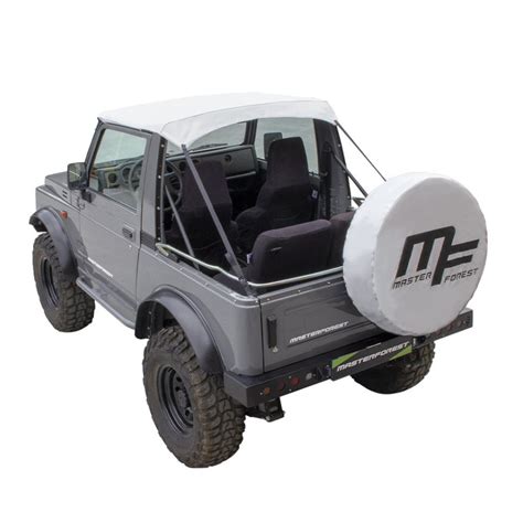 White Bikini Soft Top For Suzuki Santana Samurai