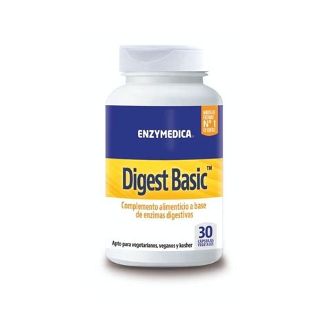 Enzymedica Digest Basic 30 cápsulas 【COMPRA ONLINE】