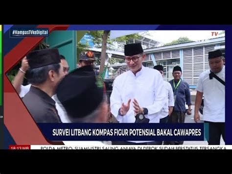 Menakar Figur Potensial Bacawapres Hasil Survei Litbang Kompas Youtube