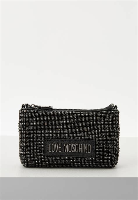 Сумка Love Moschino, цвет: черный, RTLADQ003601 — купить в интернет ...