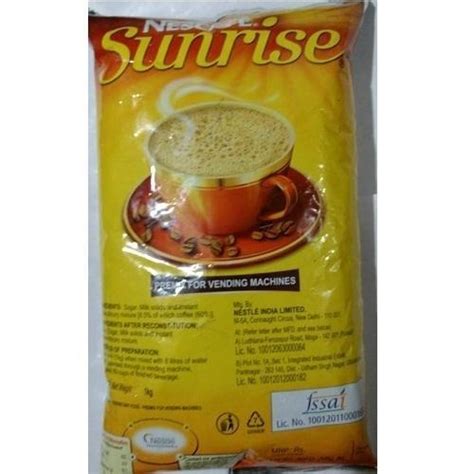 Nescafe Sunrise Premix Powder Packaging Type Bag Pack Size 1 Kg Rs 375 Kilogram Id